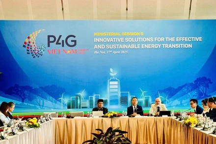 Phiên thảo luận thứ 5 trong khuôn khổ P4G 2025 tại Hà Nội, Việt Nam. (Ảnh: HNV)