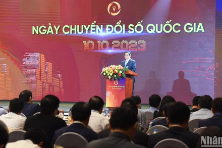 Thủ tướng Phạm Minh Chính phát biểu chỉ đạo sự kiện.