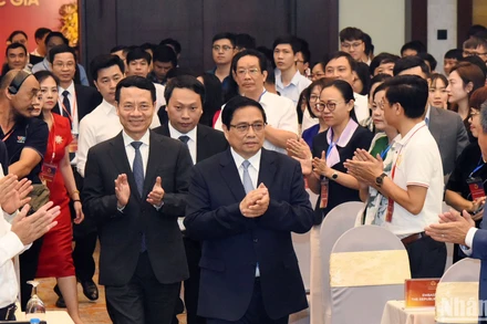 [Ảnh] Thủ tướng Phạm Minh Chính dự Ngày Chuyển đổi số quốc gia năm 2023