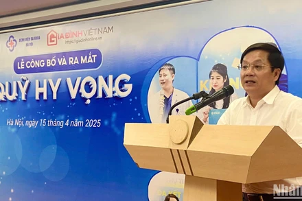 Tổng Biên tập Tạp chí Gia đình Việt Nam Hồ Minh Chiến chia sẻ, Quỹ hy vọng thể hiện sự quan tâm sâu sắc đến các gia đình hiếm muộn - một bộ phận đang chịu nhiều thiệt thòi trong xã hội.