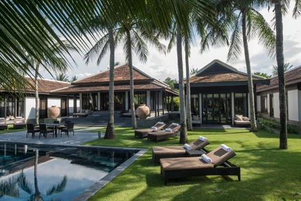 Không gian nghỉ dưỡng ở Four Seasons Resort The Nam Hai. (Ảnh: Four Seasons Resort The Nam Hai)