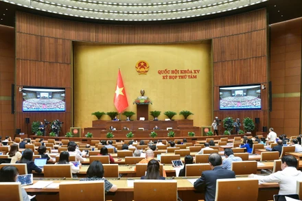 Kỳ họp thứ 8 Quốc hội khóa XV. 