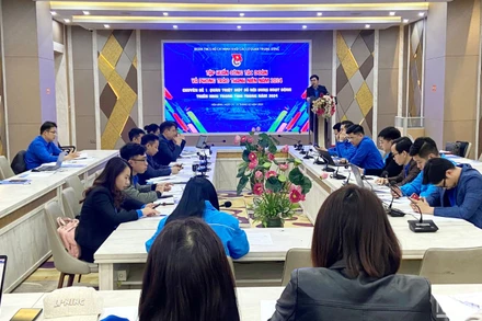 Quang cảnh Hội nghị tập huấn nghiệp vụ công tác Đoàn và phong trào thanh niên năm 2024.