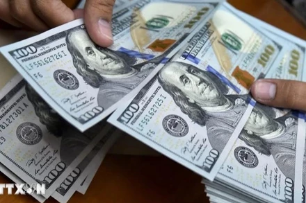 Đồng USD. (Ảnh: TTXVN)