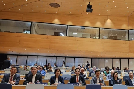 Đoàn Việt Nam tham dự Phiên họp Đại hội đồng Tổ chức Sở hữu trí tuệ thế giới năm 2023.