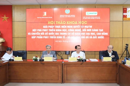  Hội thảo là diễn đàn chia sẻ kinh nghiệm và đề xuất giải pháp thực hiện Nghị quyết 57-NQ/TW.