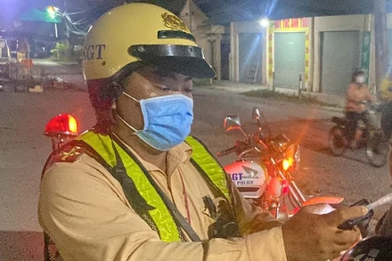 Thời gian qua, Công an Tiền Giang quyết liệt xử lý nghiêm người điều khiển phương tiện giao thông vi phạm nồng độ cồn. 