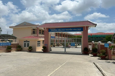 Trường tiểu học Nguyễn Văn Trừ.