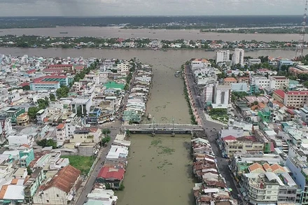 Thành phố Mỹ Tho (Tiền Giang) hôm nay.