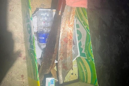 Hung khí gây ra vụ án mạng.