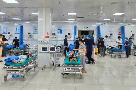 Nạn nhân nhanh chóng được đưa đến Bệnh viện Hùng Vương Gia Lai để theo dõi sức khỏe.