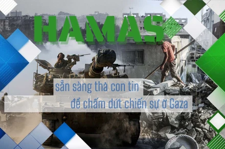 [Video] Hamas sẵn sàng thả con tin để chấm dứt chiến sự ở Gaza