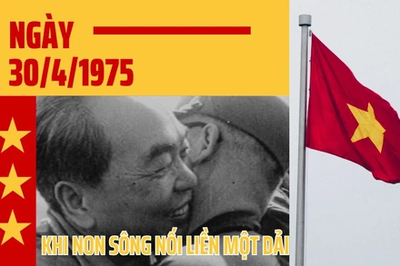 [Video] Ngày 30-4-1975: Giây phút đất nước nối liền một dải 