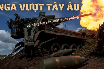 [Video] Nga vượt các nước Tây Âu về năng lực sản xuất quốc phòng