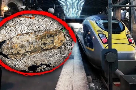 [Video] Đường sắt ở Paris, Pháp tê liệt do bom sót lại từ Chiến tranh Thế giới thứ 2