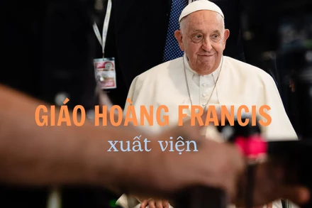 [Video] Giáo hoàng Francis xuất viện sau hơn một tháng điều trị