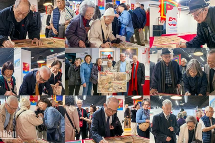 Với những chữ ký lưu trên phụ san đặc biệt của Báo Nhân Dân, kiều bào gắn bó trong cuộc kháng chiến chống Mỹ cứu nước gửi gắm ước mong tha thiết: Chiến thắng chói lọi trong lịch sử dựng nước và giữ nước sẽ mãi là ngọn lửa soi đường, là niềm tự hào bền vững trong trái tim cộng đồng người Việt tại Pháp.