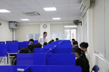 Kỳ thi Đánh giá năng lực học sinh trung học phổ thông (HSA) năm 2025 (Ảnh: Đại học Quốc gia Hà Nội)