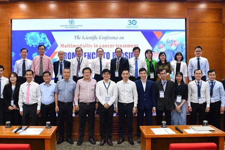 Tại chương trình tiền Hội nghị, 30 công trình nghiên cứu khoa học tiêu biểu trong trong 5 năm gần đây của Bệnh viện đã được trình bày.