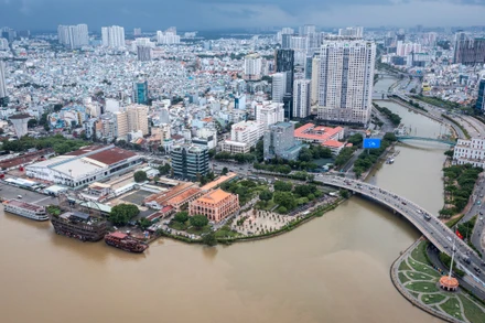 Một góc Thành phố Hồ Chí Minh. Ảnh: THÀNH ĐẠT