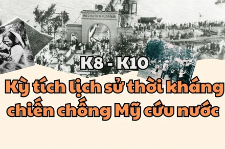 K8, K10 – Kỳ tích lịch sử thời kháng chiến chống Mỹ cứu nước 