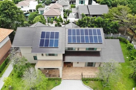 Giải pháp mái tích hợp năng lượng mặt trời của SCG