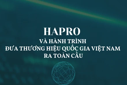 Hapro và hành trình đưa Thương hiệu quốc gia Việt Nam ra toàn cầu