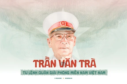 Thượng tướng Trần Văn Trà - Tư lệnh Quân giải phóng miền nam Việt Nam