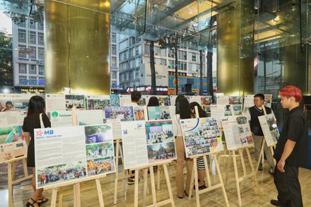 Các mô hình ESG Marcom tại sự kiện.