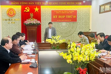 Quang cảnh kỳ họp. Ảnh: N.T 