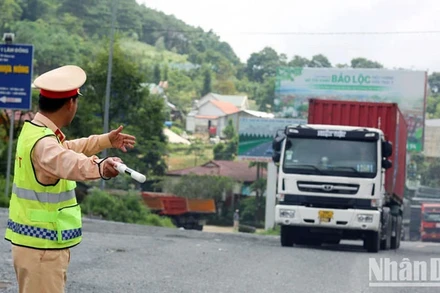Lực lượng cảnh sát giao thông sẽ linh hoạt điều tiết, phân luồng giao thông phù hợp tình hình thực tế.