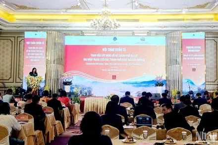 Quang cảnh hội thảo.