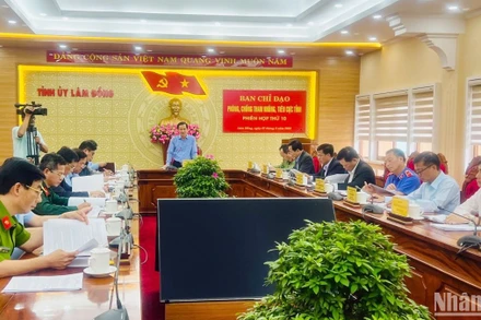 Quang cảnh phiên họp. Ảnh: N.T