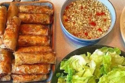 Bánh đa nem Nam Chi tỉnh Hà Tĩnh