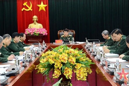 Quang cảnh hội nghị. Ảnh: Báo Quân đội Nhân dân