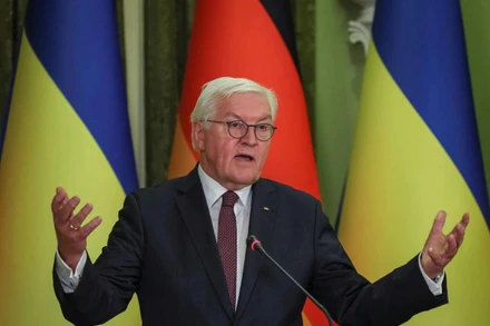 Tổng thống Đức Frank-Walter Steinmeier. Ảnh: Reuters