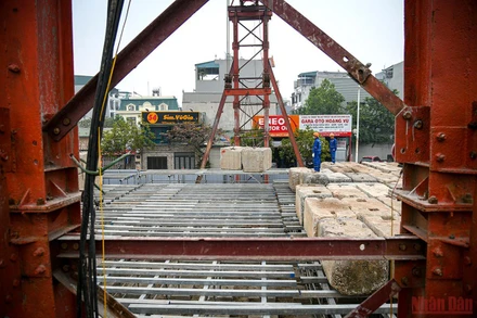 Việc bảo đảm an toàn lao động luôn phải đặt lên hàng đầu. Ảnh: THÀNH ĐẠT