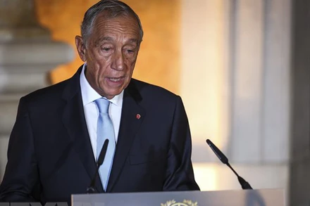 Tổng thống Bồ Đào Nha Marcelo Rebelo de Sousa. (Ảnh: AFP/TTXVN)