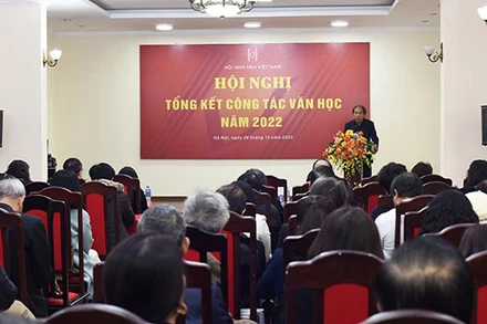 Ảnh minh họa: Hội nghị của Hội Nhà văn Việt Nam.