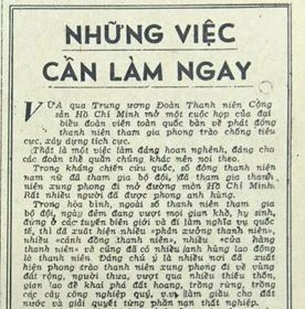 Những việc cần làm ngay (Bài 17)