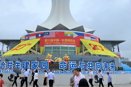 Hội chợ Trung Quốc-ASEAN. (Ảnhh: Hữu Hưng)
