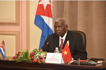 Chủ tịch Quốc hội chính quyền nhân dân Cuba Esteban Lazo Hernandez. (Ảnh: TTXVN)