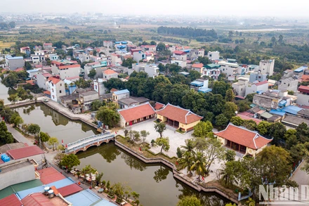 Khu lưu niệm Tổng Bí thư Nguyễn Văn Linh tọa lạc trong khuôn viên với tổng diện tích 4.685m2 tại huyện Yên Mỹ. Ảnh: Thành Đạt