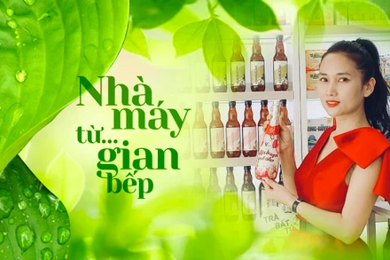 Nhà máy từ... gian bếp