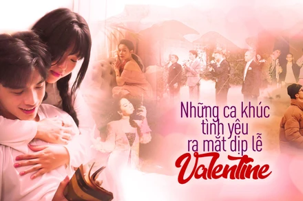 Những ca khúc tình yêu ra mắt dịp lễ Valentine