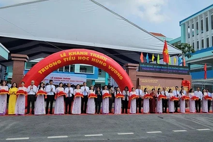 [Video] TP Hồ Chí Minh khánh thành cụm trường học đạt chuẩn quốc gia tại quận Tân Bình 