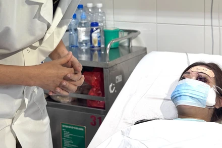 Bệnh nhân bị mù mắt sau tiêm filler.