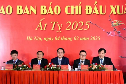 [Ảnh] Hội nghị giao ban báo chí đầu Xuân Ất Tỵ 2025