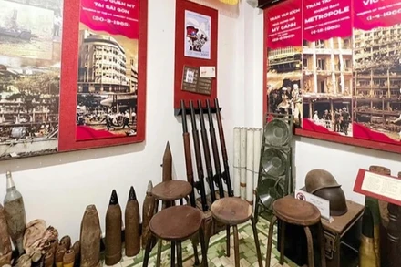 Bên trong Bảo tàng Biệt động Sài Gòn-Gia Định. (Ảnh: Fb Bảo tàng Biệt động Sài Gòn-Gia Định)