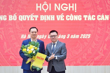 Điều động đồng chí Ngô Việt Anh, Phó Trưởng ban Nhân Dân điện tử về Trung tâm Phát triển truyền thông; đồng thời giữ chức vụ Giám đốc Trung tâm kể từ ngày 1/3/2025.